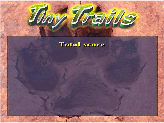 Tiny Trails (Windows) screenshot: High scores are empty