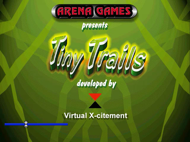Tiny Trails (Windows) screenshot: Title screen