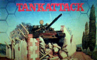 Tank Attack (Amiga) screenshot: Loading screen.
