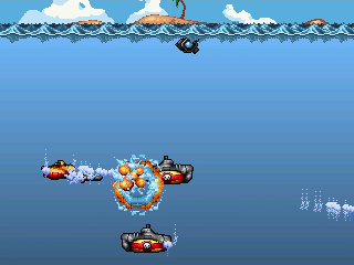 Dive and Destroy: Submarine Commander (Windows) screenshot: And that's the enemies