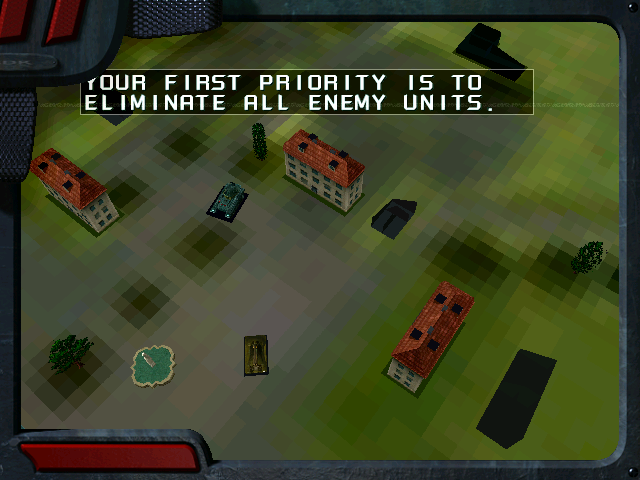 Extreme Assault (DOS) screenshot: Briefing