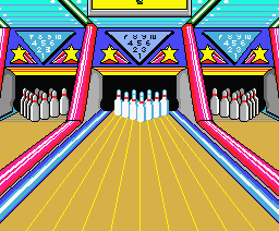Dynamite Bowl (MSX) screenshot: Ready to play. (MSX2)