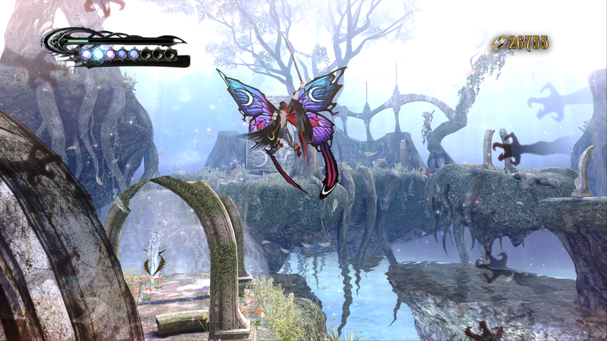 Bayonetta (Windows) screenshot: In Paradiso