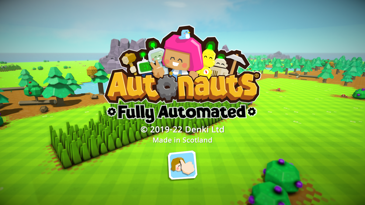 Autonauts (Windows) screenshot: Title Screen