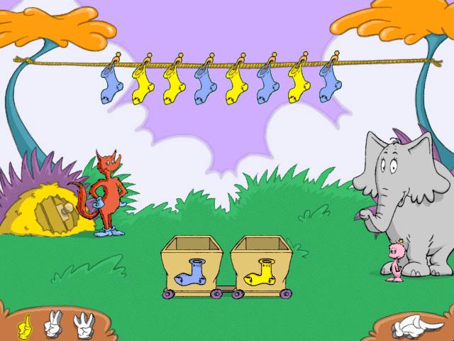 Screenshot of Dr. Seuss: Preschool (Windows 3.x, 1998) - MobyGames