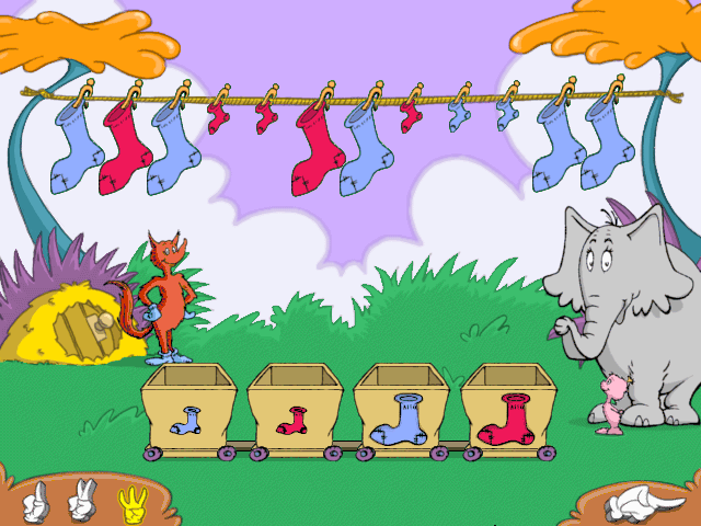 Screenshot of Dr. Seuss: Preschool (Windows 3.x, 1998) - MobyGames