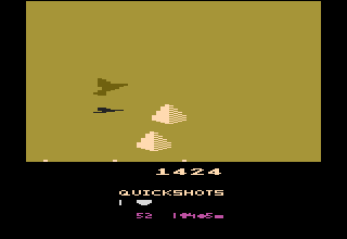 Desert Falcon (Atari 2600) screenshot: You now have quickshots!