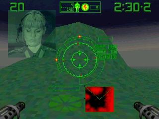 Krazy Ivan (Windows) screenshot: In game, talking to commander