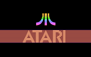 Desert Falcon (Atari 7800) screenshot: Atari logo