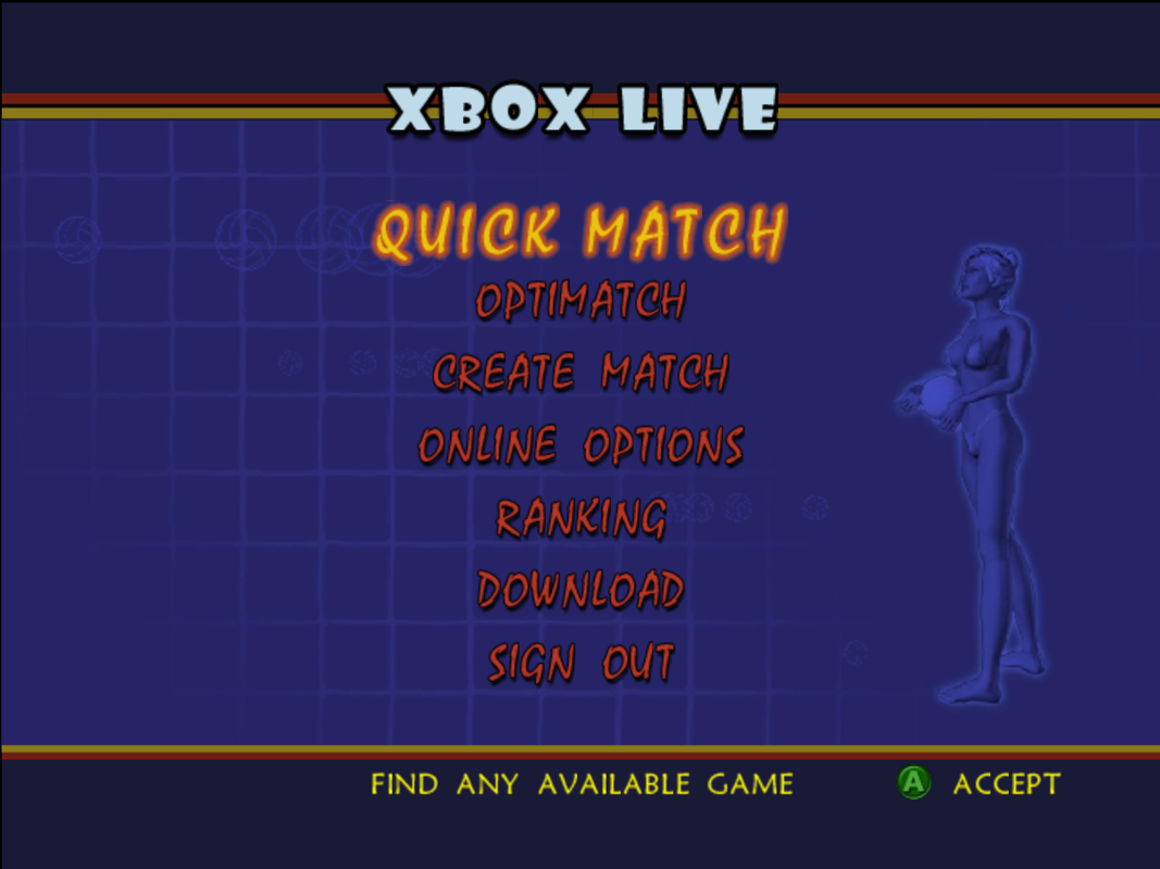 Screenshot of Outlaw Volleyball (Xbox, 2003) MobyGames