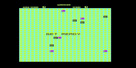 Warrior (VIC-20) screenshot: Get Ready