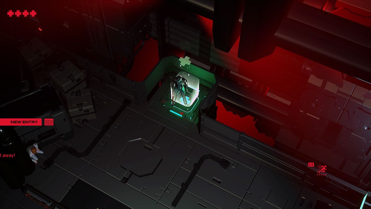 Ruiner (PlayStation 4) screenshot: Healing area