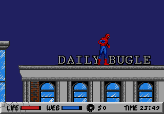 Spider-Man (Genesis) screenshot: Ah, this looks familiar...