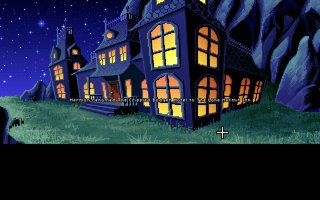 Night of the Hermit (Windows) screenshot: Outro with story