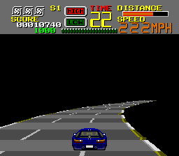Chase H.Q. (TurboGrafx-16) screenshot: Inside a tunnel