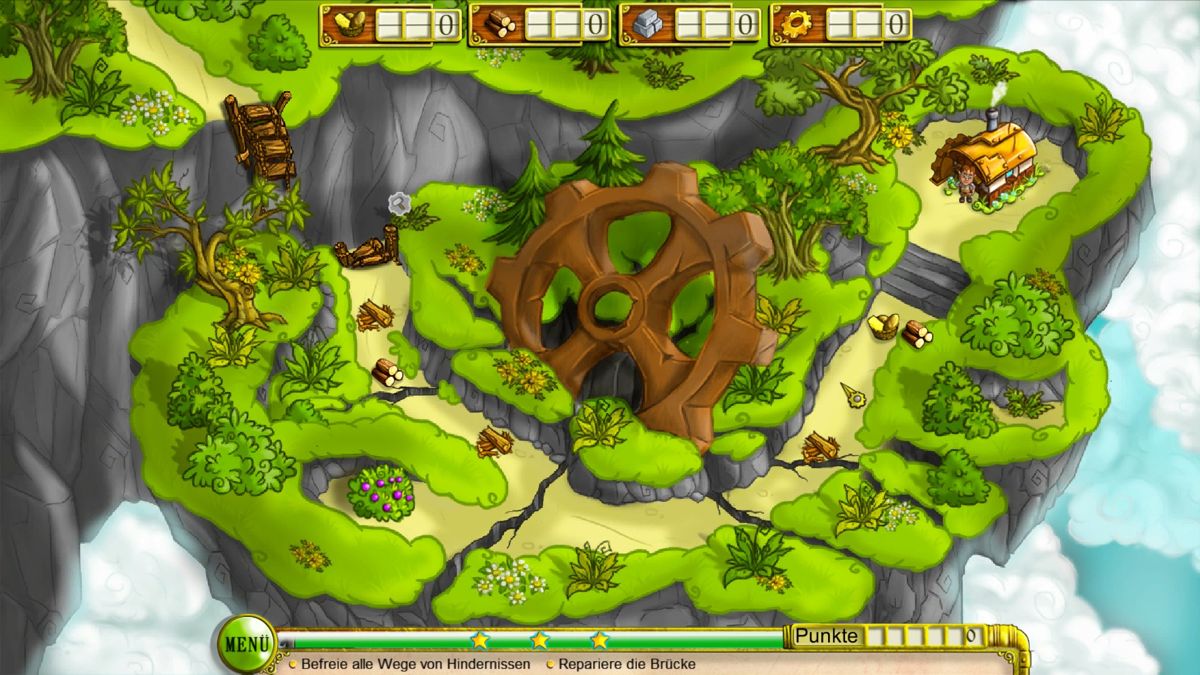 Flying Islands Chronicles (Windows) screenshot: Level 1
