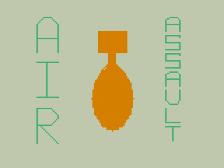 Air Assault (Dragon 32/64) screenshot: Title Screen