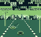 Chase H.Q. (Game Boy) screenshot: Caught sight of the second vehicle