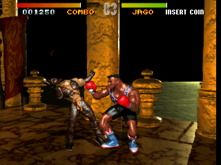 Killer Instinct (Arcade) screenshot: DJ Combo vs Jago