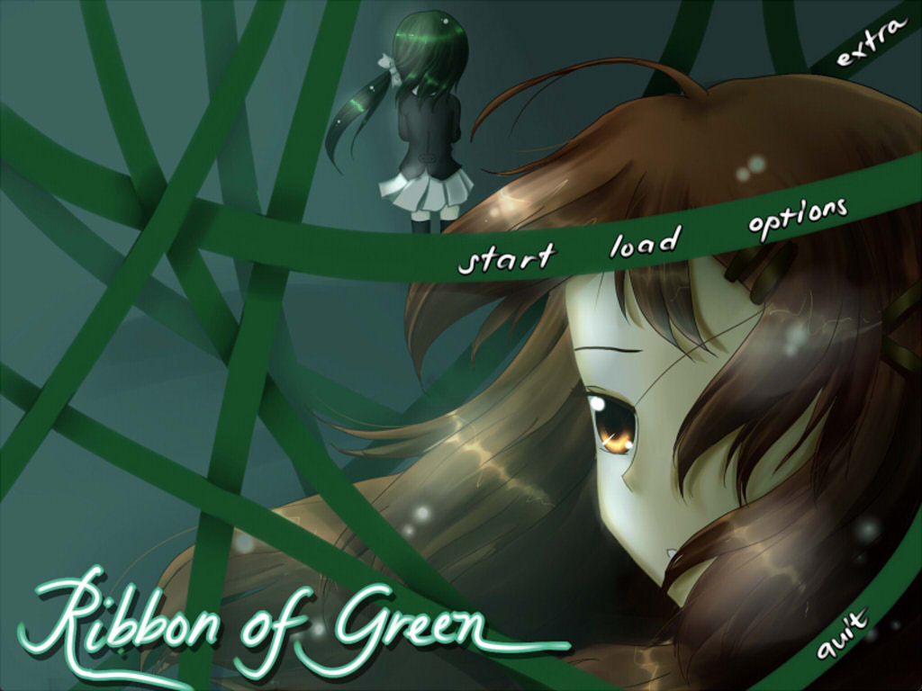 Ribbon of Green (Windows) screenshot: The main menu.