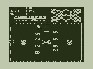 Chambers (Dragon 32/64) screenshot: Surrounded
