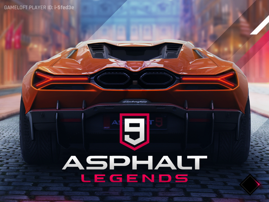 Asphalt 9: Legends (iPad) screenshot: Main menu
