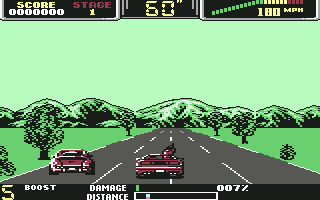 S.C.I.: Special Criminal Investigation (Commodore 64) screenshot: The Red Porsche