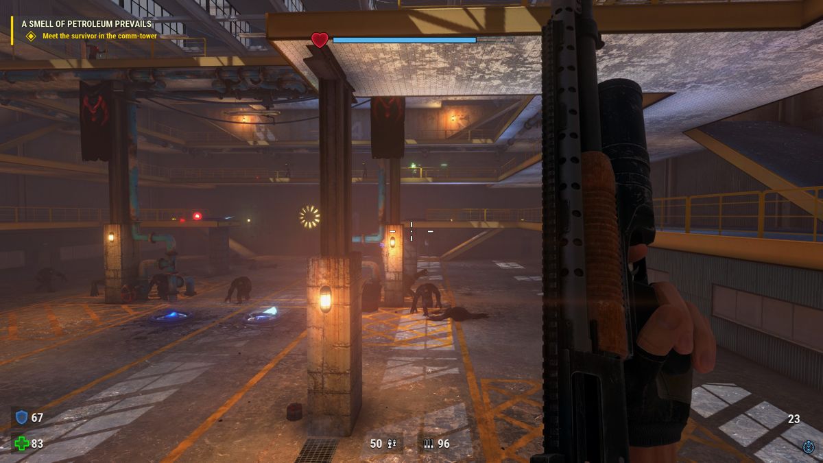 Serious Sam: Siberian Mayhem (Windows) screenshot: An arena fight