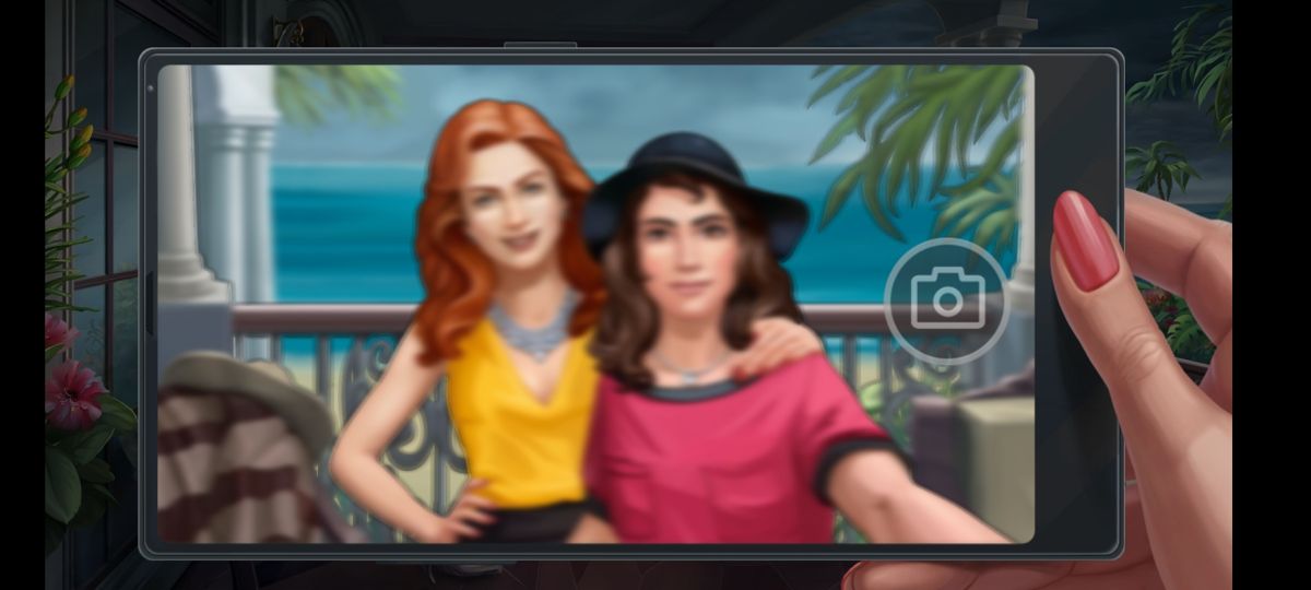 Murder by Choice (Android) screenshot: How about a selfie?