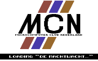 De Nachtwacht (Commodore 64) screenshot: Loading Screen.
