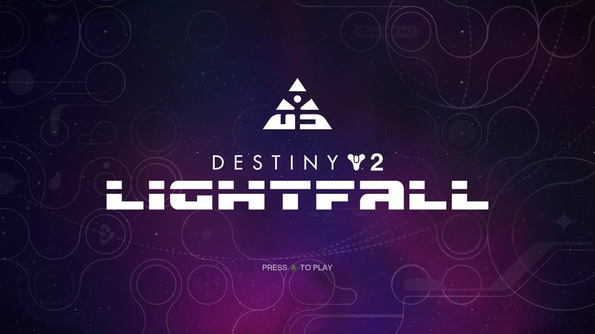 Destiny 2: Lightfall (Xbox One) screenshot: Title screen