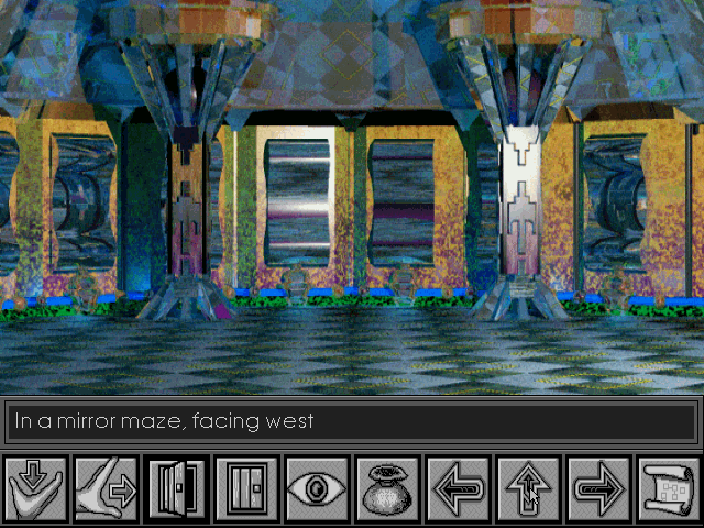 The Labyrinth of Time (DOS) screenshot: The Labyrinth