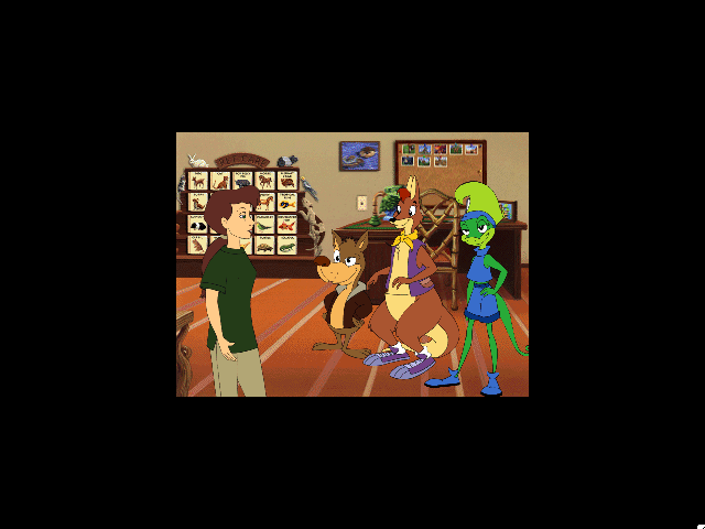 I Can Be an Animal Doctor (Windows 16-bit) screenshot: A screenshot from the intro animation