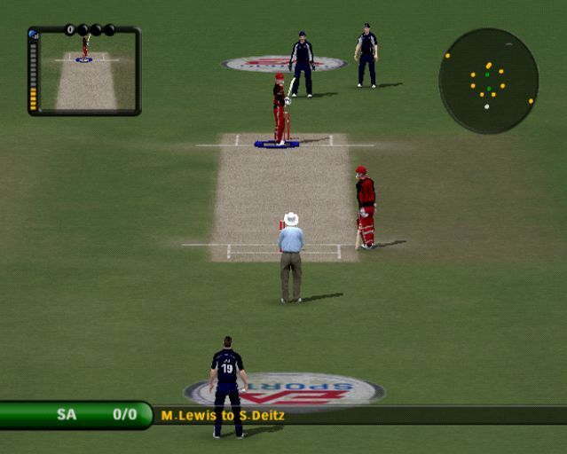 Screenshot of Cricket 07 (PlayStation 2, 2006) MobyGames