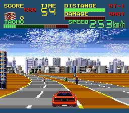 S.C.I.: Special Criminal Investigation (TurboGrafx-16) screenshot: Stage 1