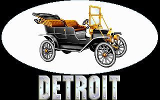 Detroit (DOS) screenshot: Beginning