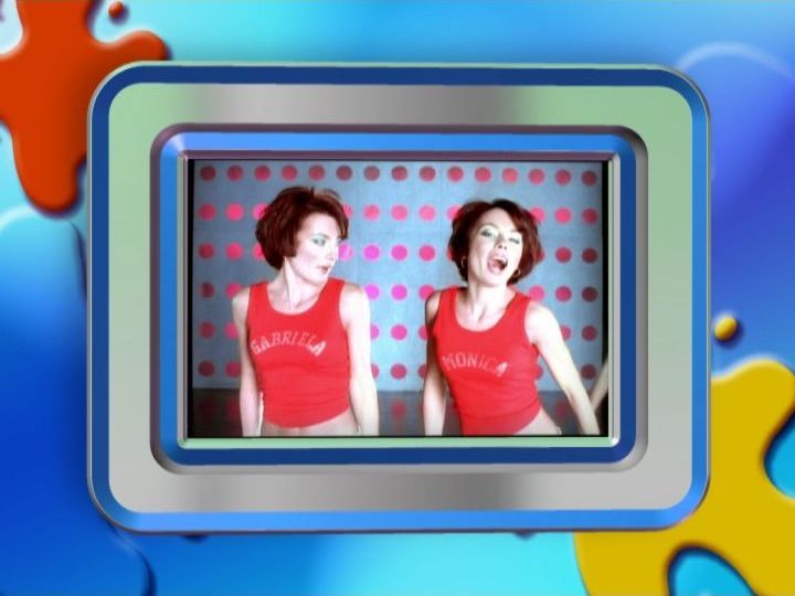 The Pop Party Game (DVD Player) screenshot: Most questions follow a video clip like this