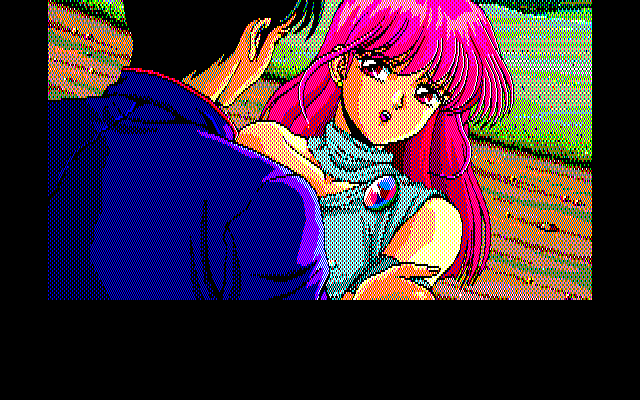 Ray Gun (PC-88) screenshot: Intro