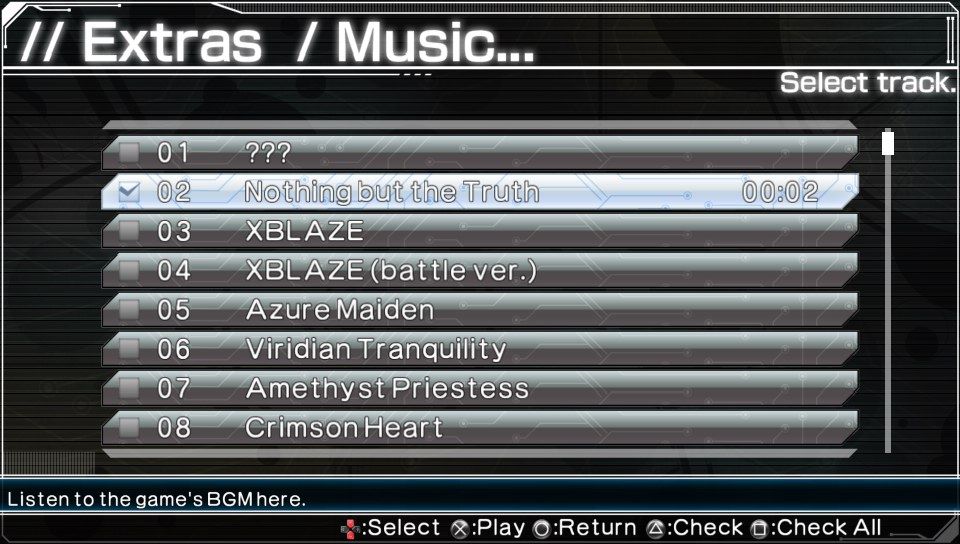 Screenshot of XBlaze Code Embryo (PS Vita, 2014) MobyGames