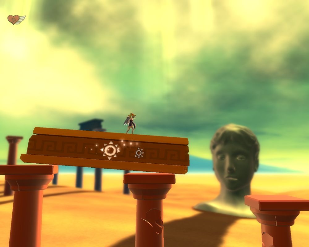 NyxQuest: Kindred Spirits (Windows) screenshot: Using the god-power to move this stone
