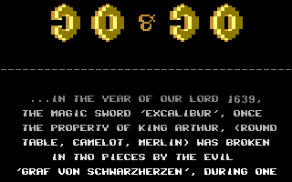 Co & Co (Commodore 64) screenshot: The story.