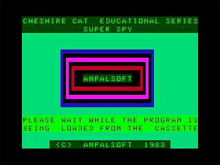 Super Spy: A Modern History Simulation (Dragon 32/64) screenshot: Loading Screen