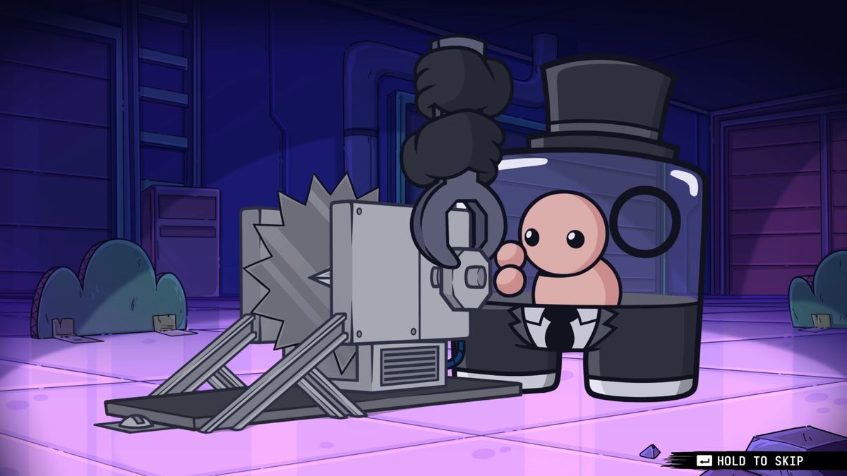Dr. Fetus' Mean Meat Machine (Windows) screenshot: Dr. Fetus doing experiments in the introduction sequence.