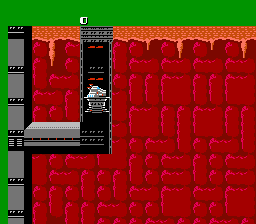 MagMax (NES) screenshot: From a secret underground base...