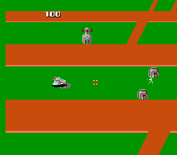 MagMax (NES) screenshot: Fighter firing