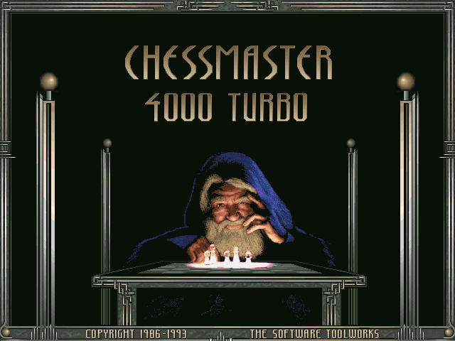 The Chessmaster 4000 Turbo (Windows 3.x) screenshot: Title