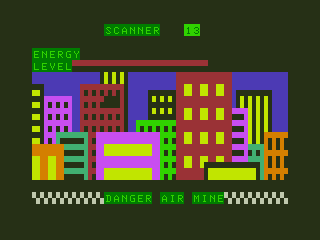 Scanner 13 (Dragon 32/64) screenshot: Found an Air Mine