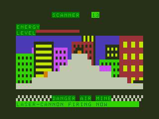 Scanner 13 (Dragon 32/64) screenshot: Mine Destroyed