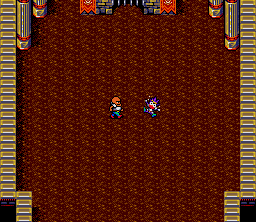 Magna Braban: Henreki no Yūsha (SNES) screenshot: Getting beaten up