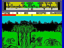 Legend of the Amazon Women (ZX Spectrum) screenshot: Nice legs.